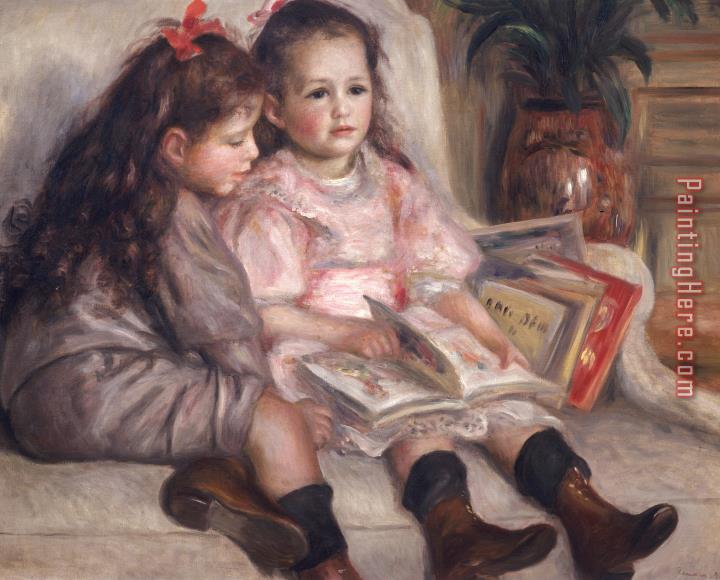 Pierre Auguste Renoir The Children of Martial Caillebotte